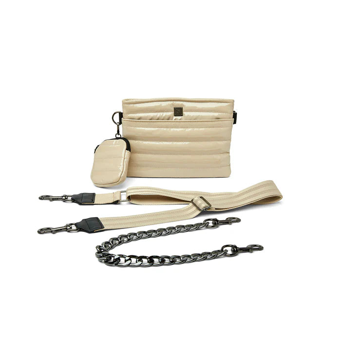 Downtown Crossbody | Blonde Patent Think Royln