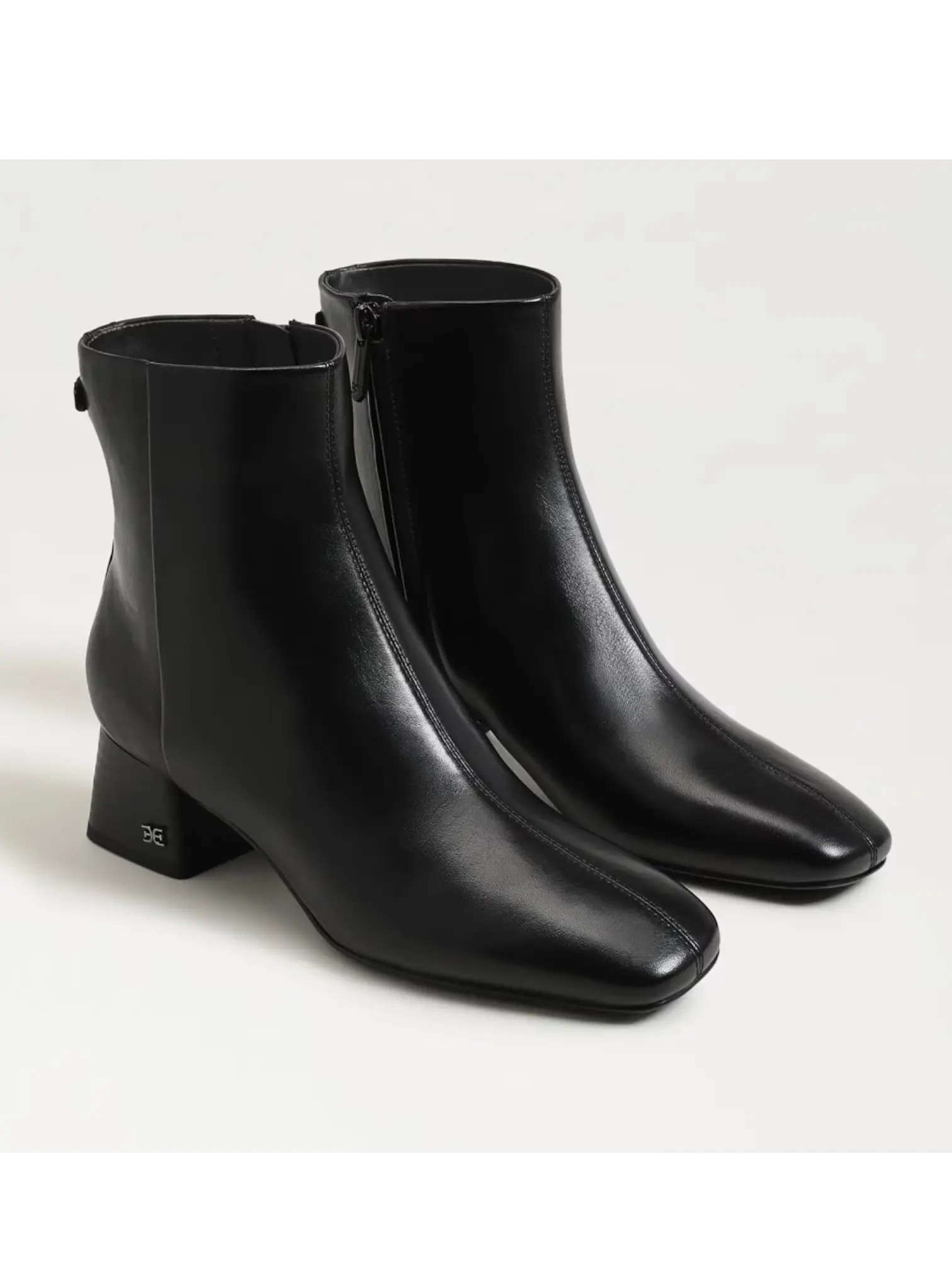 Paige Ankle Boot - Black Leather Sam Edelman