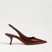 Bianka Slingback Pump - Merlot Patent Leather Sam Edelman