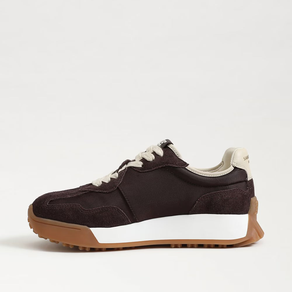 Langley Lace Up Sneaker - Cafe Sam Edelman