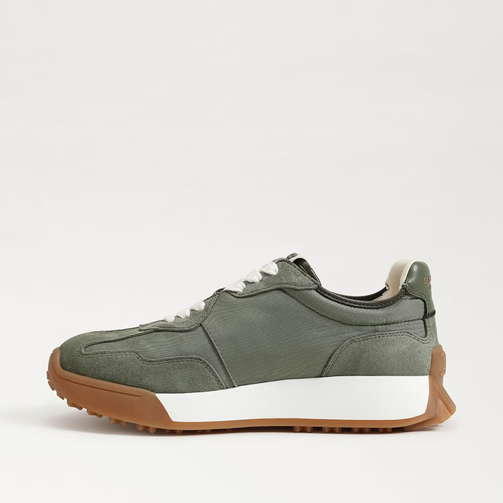 Langley Lace Up Sneaker - Olive Sam Edelman