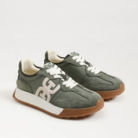 Langley Lace Up Sneaker - Olive Sam Edelman