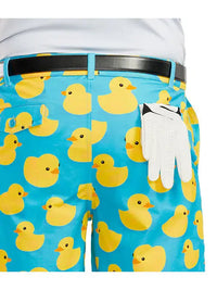 Men's Rubber Ducky Golf Shorts Tipsy Elves