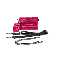 Downtown Crossbody | Glossy Garnet Think Royln