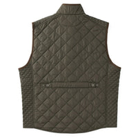 Greenville Diamond Quilted Vest - Loden Madison Creek Outfitters
