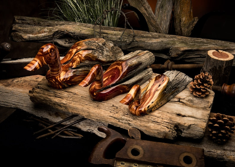 Cedar Fence Post Duck - Medium Rocky Mountain Rustic