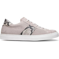 Olympia Genuine Python & Italian Goatskin Sneaker Zelli