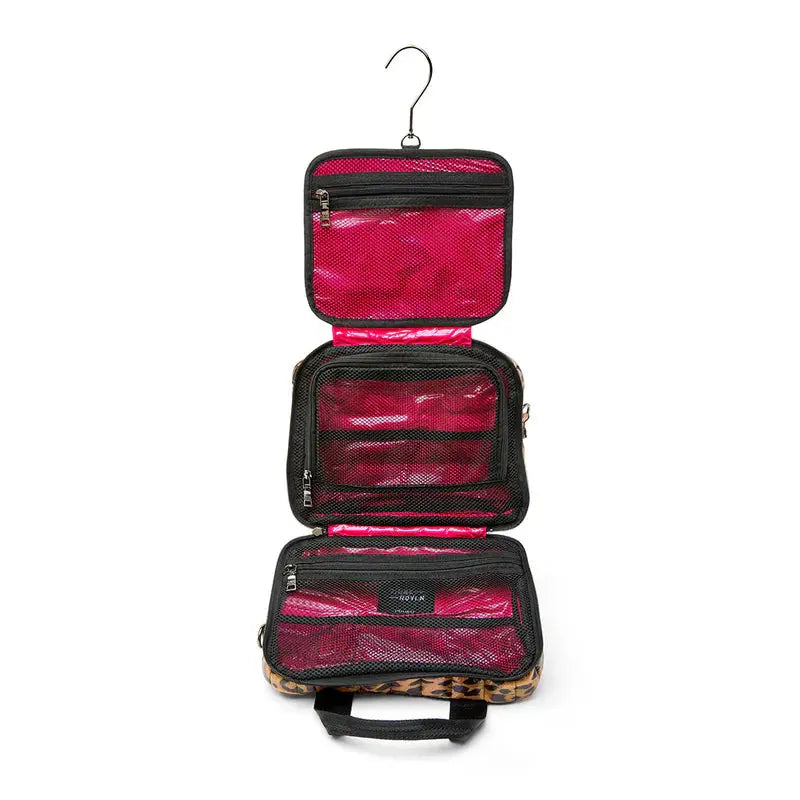 Stowaway Toiletry Case - Leopard Think Royln