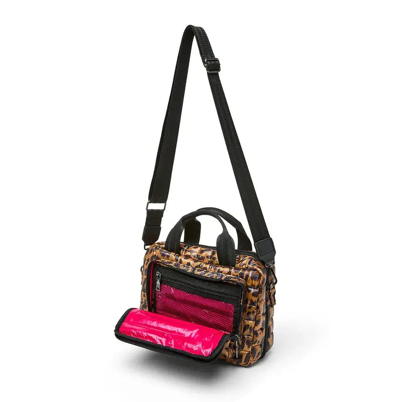 Stowaway Toiletry Case - Leopard Think Royln