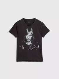 Tom Petty Black and White Tee John Varvatos