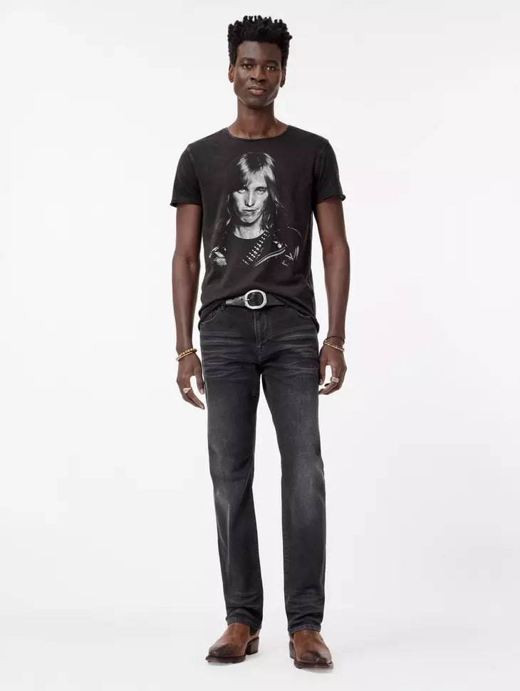 Tom Petty Black and White Tee John Varvatos