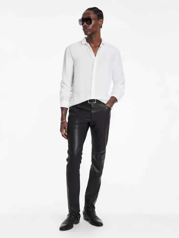 Orchard Slim Fit Shirt - White John Varvatos