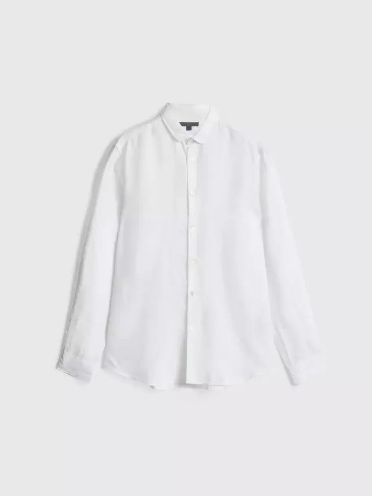 Orchard Slim Fit Shirt - White John Varvatos