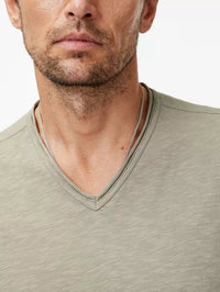 Miles V-Neck - Spruce John Varvatos