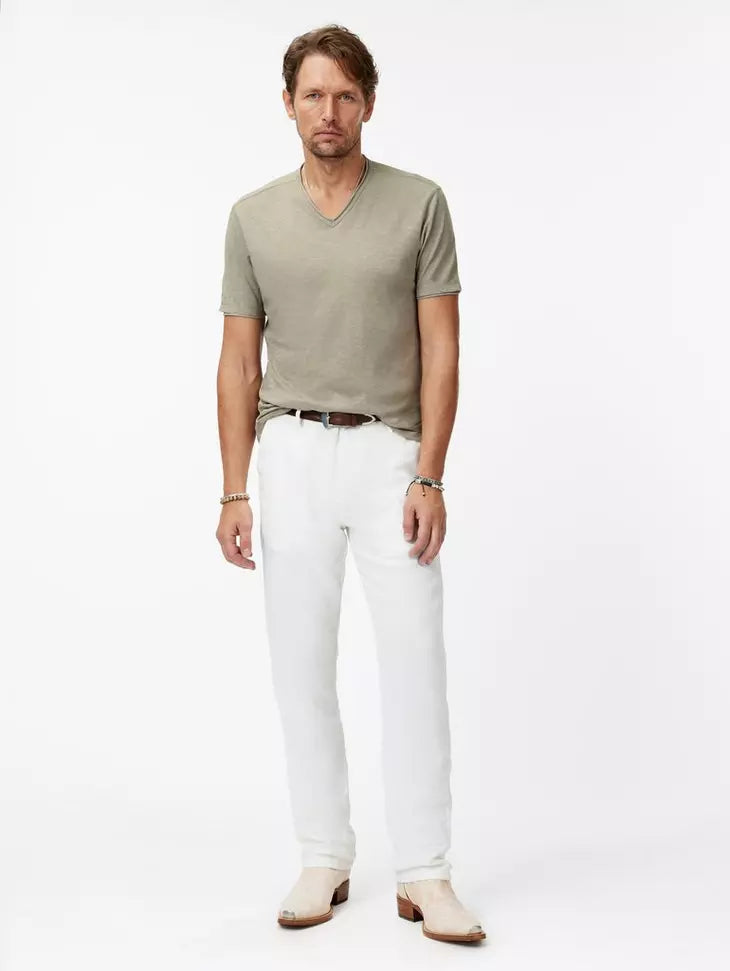 Miles V-Neck - Spruce John Varvatos