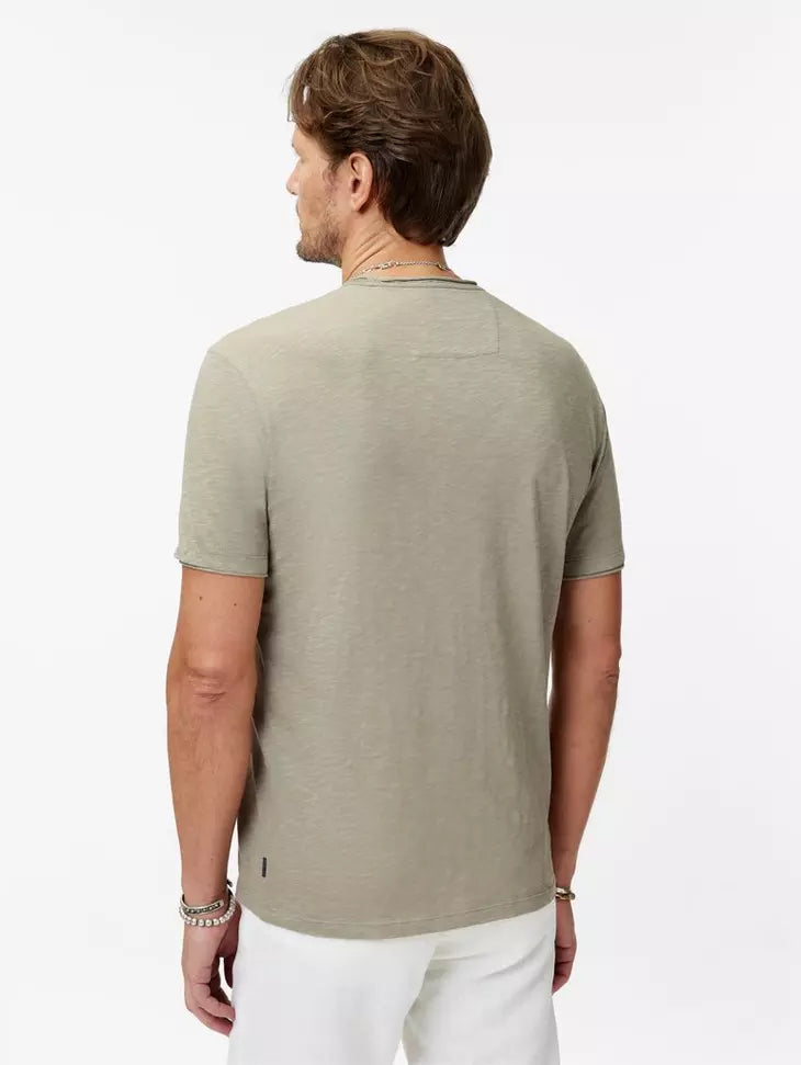 Miles V-Neck - Spruce John Varvatos