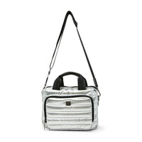 Stowaway Toiletry Case - Pearl Silver Think Royln