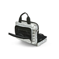 Stowaway Toiletry Case - Pearl Silver Think Royln