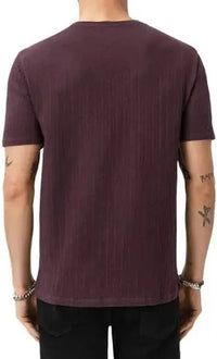 Brasse Crew Tee - Plum John Varvatos