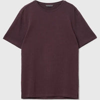 Brasse Crew Tee - Plum John Varvatos