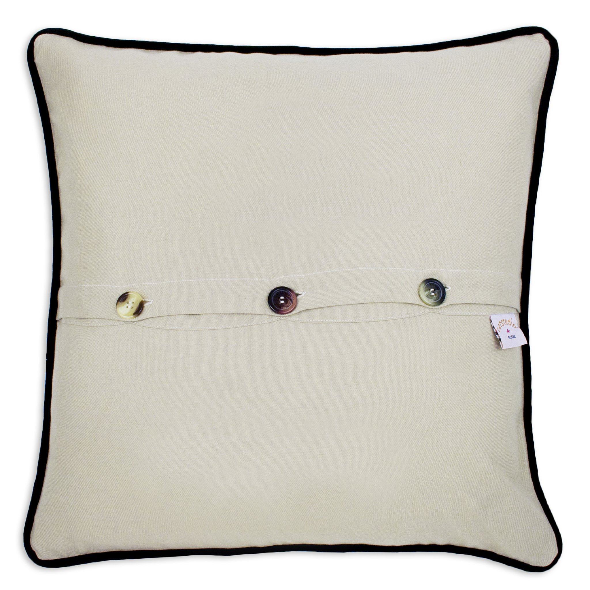 Tennessee Hand-Embroidered Pillow Catstudio