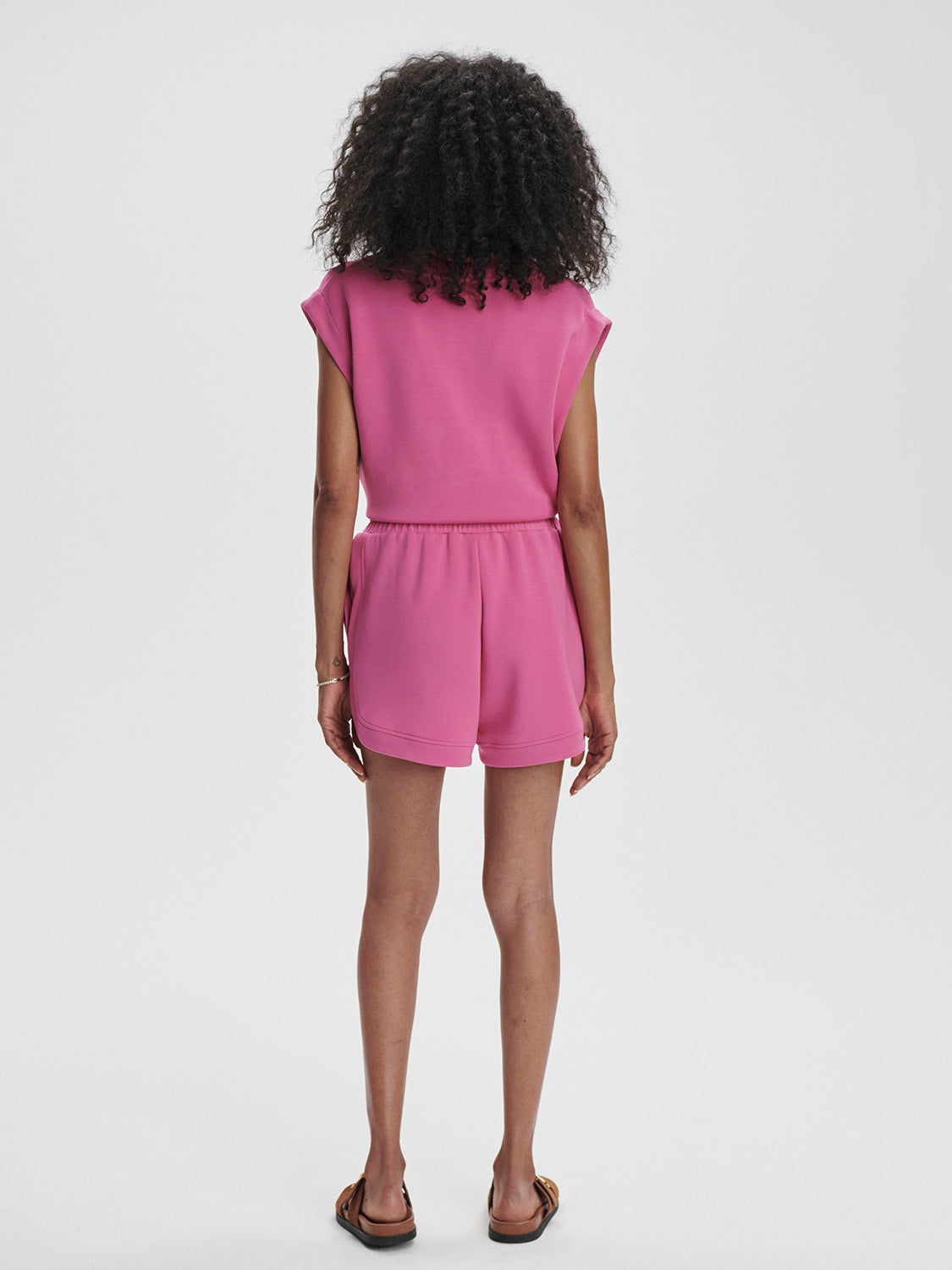 Ollie High Rise Shorts 3.5 - Ibis Rose VARLEY