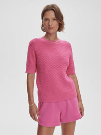 Lucy Knit Top - Ibis Rose VARLEY