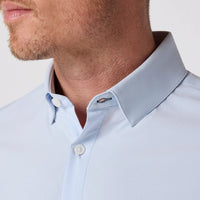 Leeward Dress shirt - Light Blue Solid Mizzen + Main