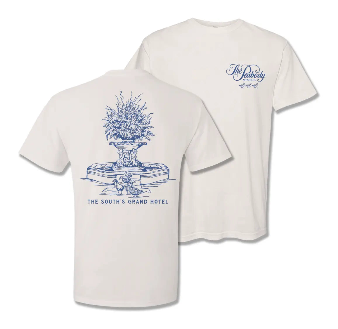 The Peabody Fountain Sketch Tee Lansky Bros.