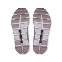 Outsole view of Women’s Cloud 6 Mauve | Orchid sneakers showing CloudTec® cushioning and traction pattern