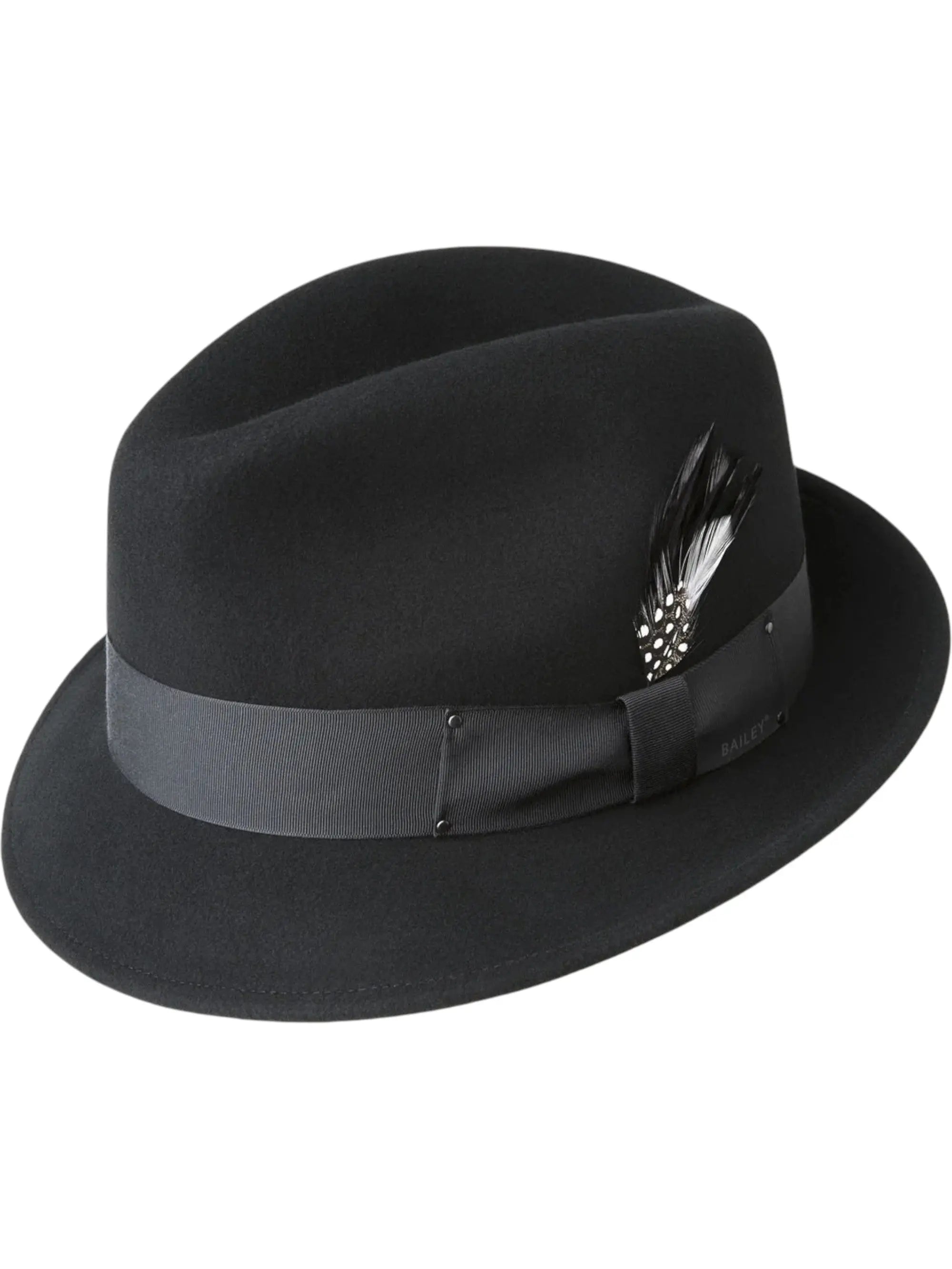Tino LiteFelt® Fedora – Black Bailey 1922