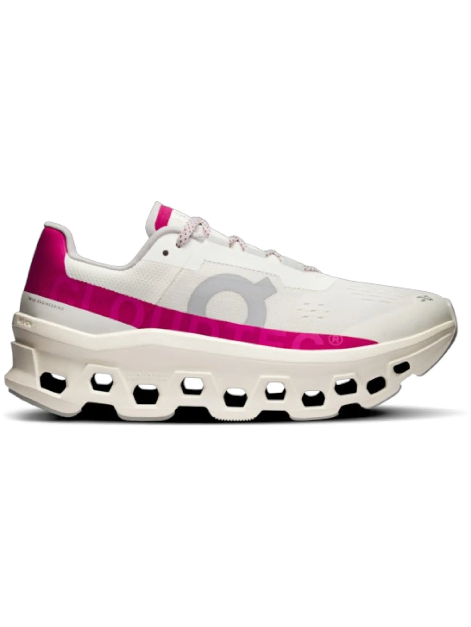 Women's Cloudmonster | Ivory & Grenadine ON Running
