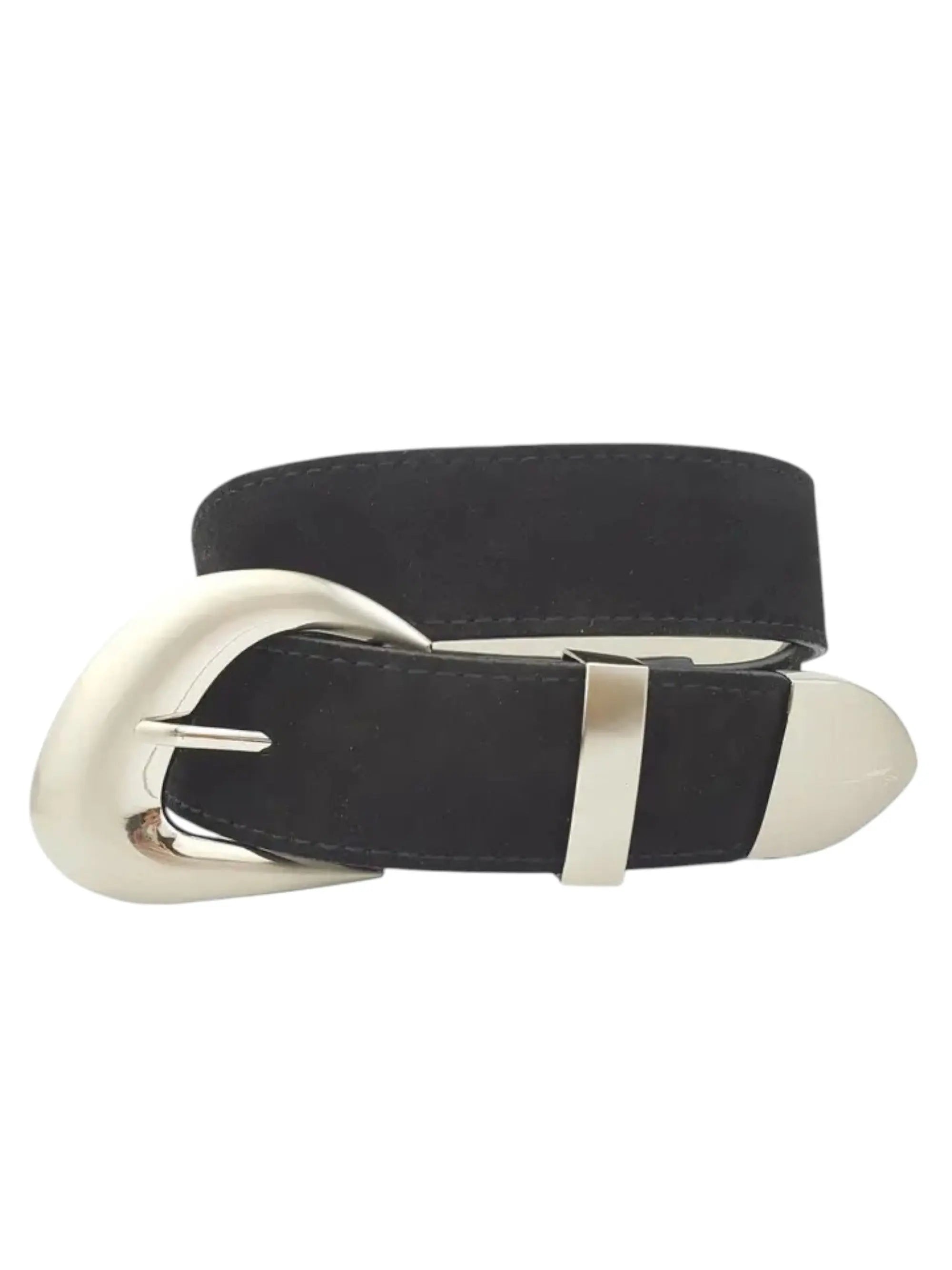 Genuine Suede Leather Belt Axesoria West