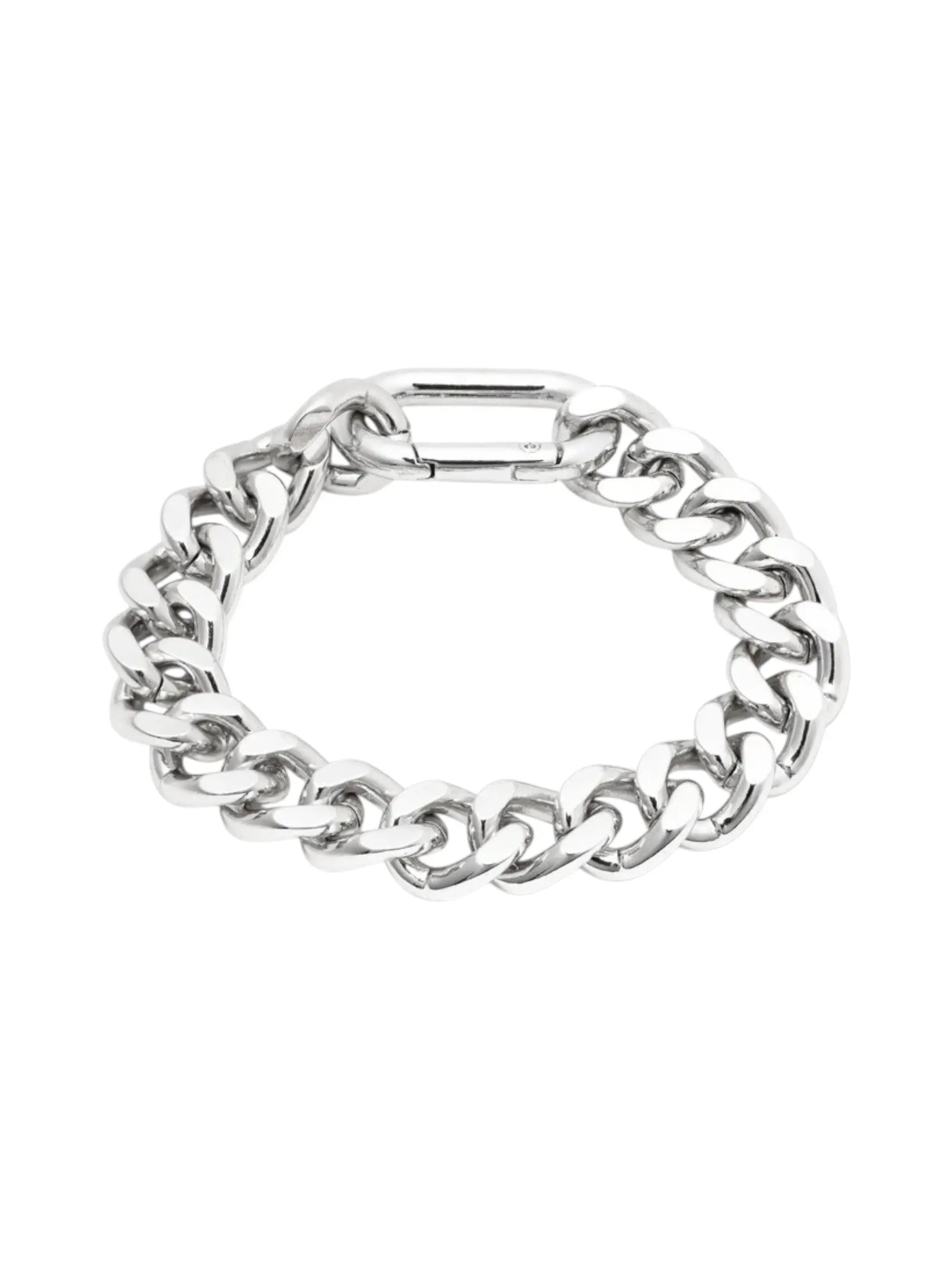Chunky Silver Kimberly Bracelet Leslie Curtis