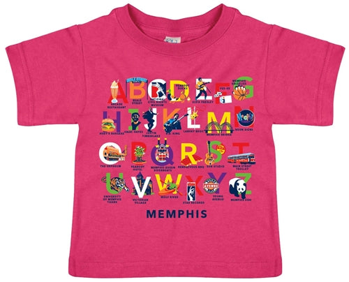ABCs of Memphis- Pink