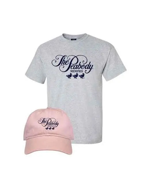 Peabody Cap & Tee Combo- Pink