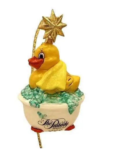 The Peabody Rubber Ducky Ornament