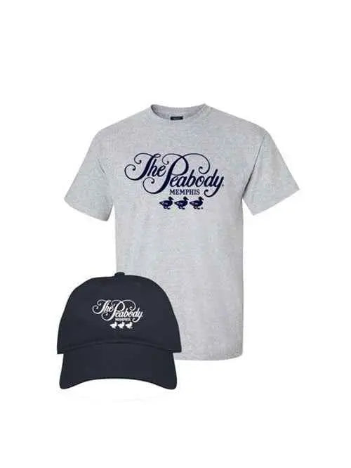 Peabody Cap & Tee Combo- Navy