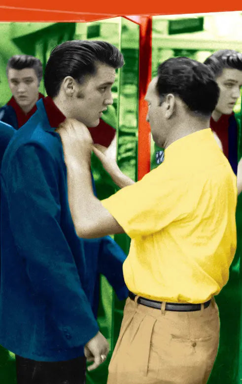 ELVIS-STYLE-FROM-ZOOT-SUITS-TO-JUMPSUITS-EXPLORES-THE-KING-S-UNIQUE-FASHION-SENSIBILITIES Lansky Bros.