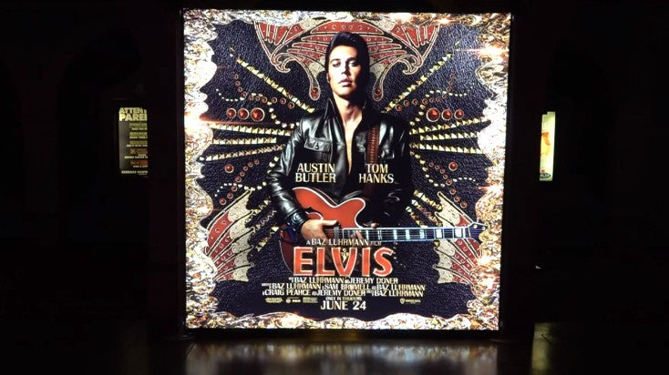 Austin Butler is the King of Rock and Roll on Elvis posters