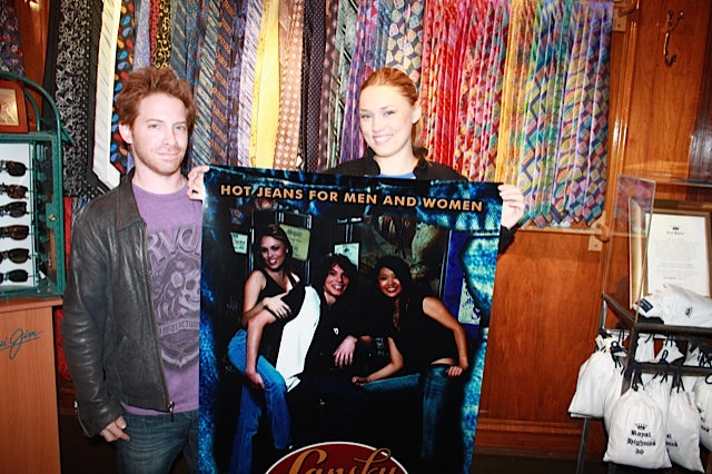 CLARE GRANT AND SETH GREEN