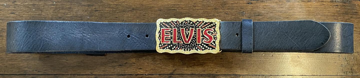 Black Leather Belt Strap