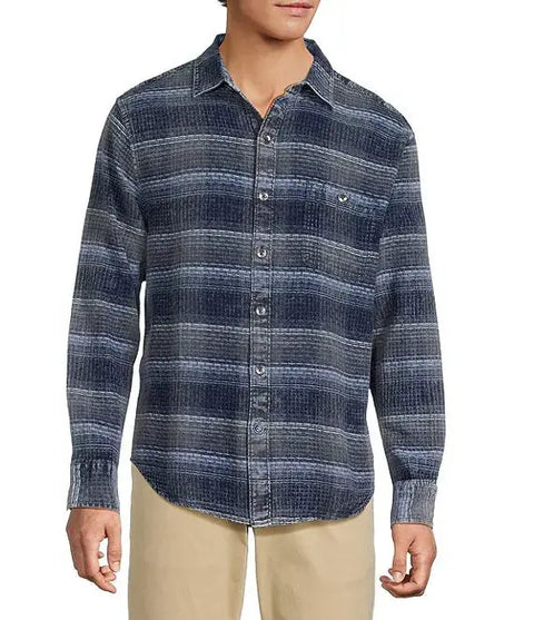 Cantera Plaid Long Sleeve Woven Shirt Tommy Bahama