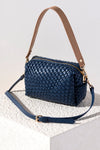 Blythe Boxy Crossbody Bag - Navy