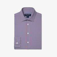 Leeward Dress shirt - Mulberry Sam Plaid Mizzen + Main