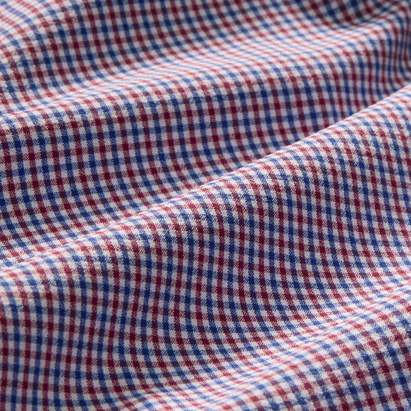 Leeward Dress shirt - Mulberry Sam Plaid Mizzen + Main