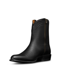 The Dean Zip Boot - Midnight/Cowhide