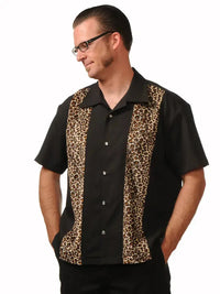 Leopard Panel- Black Clothier to The King