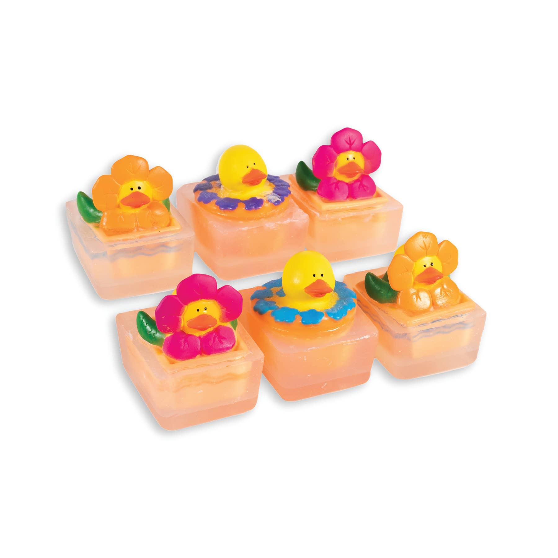 Spring Flowers Duck Toy Soap Heartland Fragrance