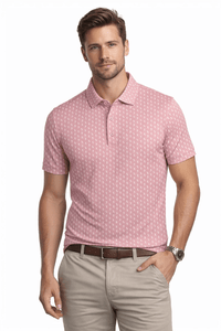 Elvis Silhouette Polo - Pink